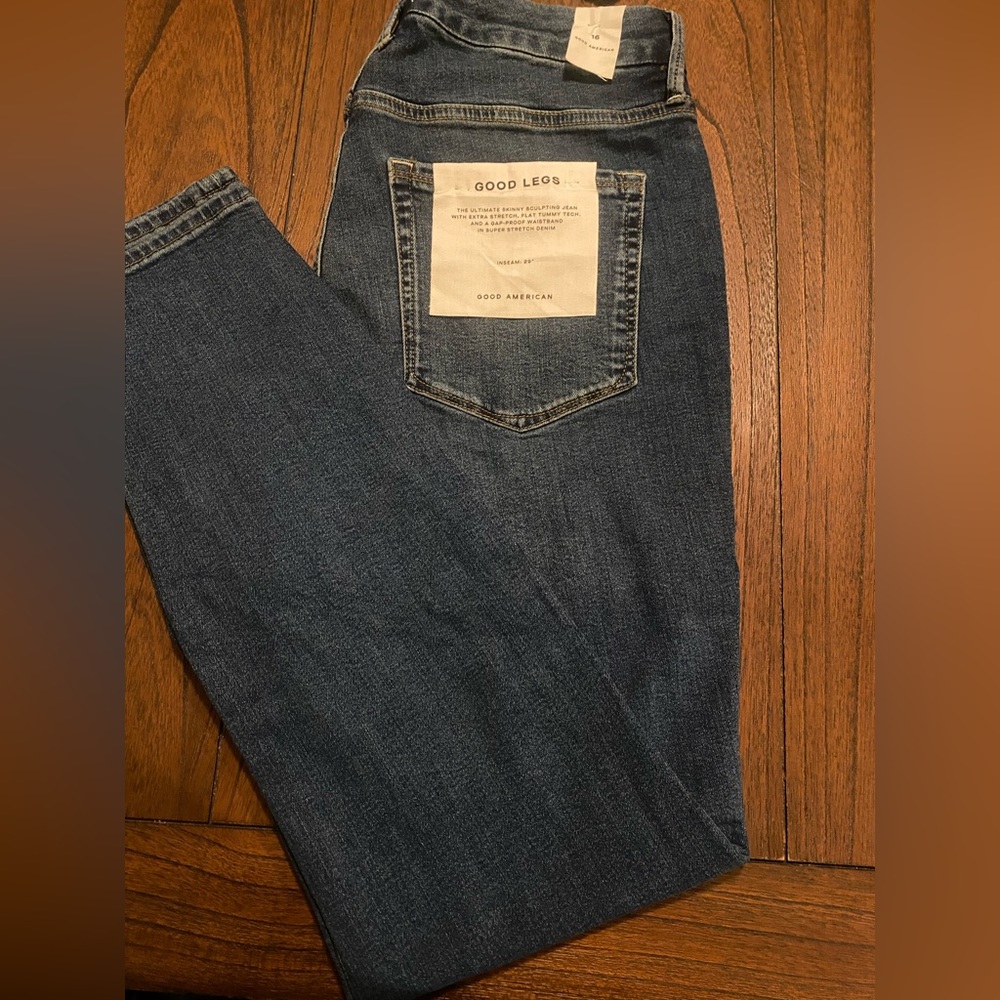 Good American jeans size 16. NWT
